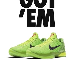 Nike Kobe Green Apple 🍏/ Grench's sz 12